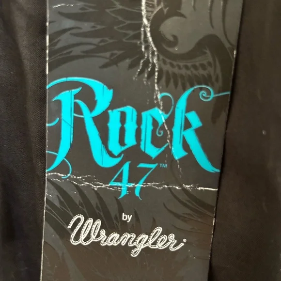 Wrangler Rock Black Studded Women's Jacket - Picture 6 of 9